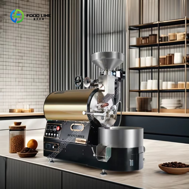 Equipment Of Coffee Machine - เครื่องคั่วกาแฟเชิงพาณิชย์แบบลมร้อน เซรามิก ราคาเครื่องคั่วกาแฟอุตสาหกรรม 15 กก.