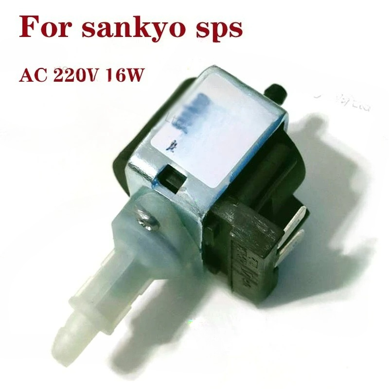 Equipment Of Coffee Machine - ปั๊มแม่เหล็กไฟฟ้าสำหรับเตารีดไอน้ำ Sankyo SPS AC 220-240V 16W