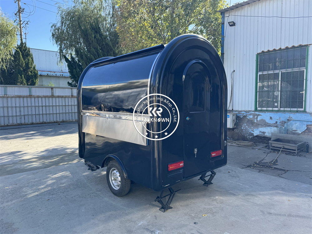 Coffee Equipment For Coffee Shop - Street Mobile Coffee Shop รถบรรทุกอาหารจานด่วนสัมปทานขนมพิซซ่า Kiosk