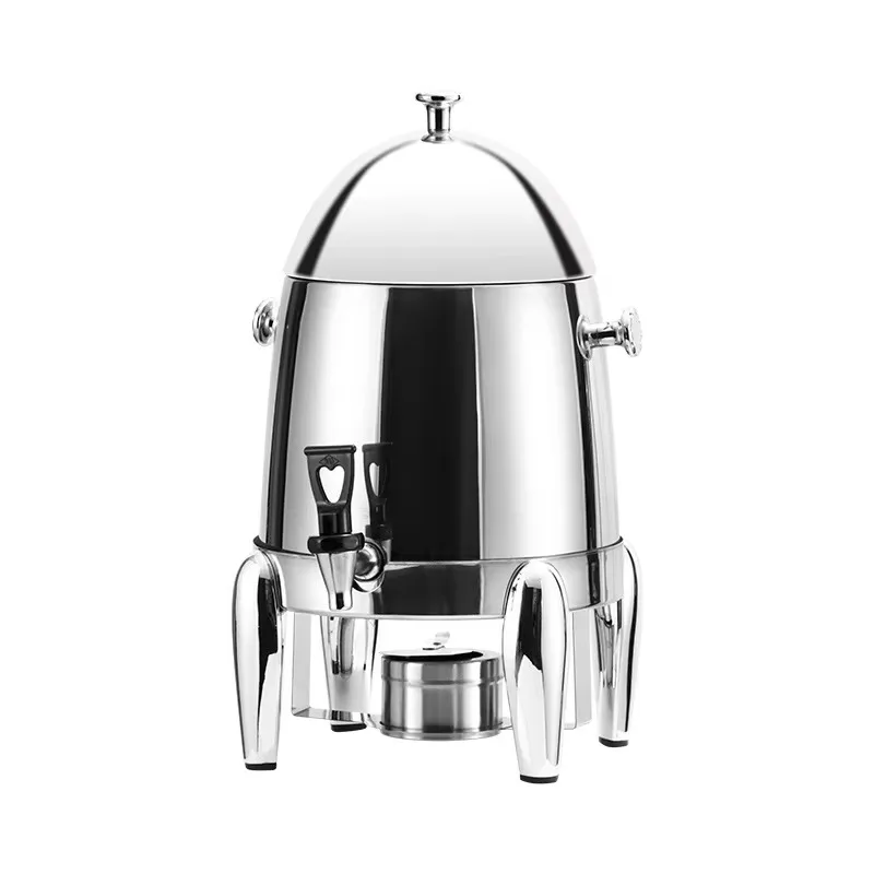 Coffee.Equipment Parts - เครื่องชงกาแฟสแตนเลสขนาดใหญ่ อุปกรณ์ครัวเชิงพาณิชย์สำหรับการเก็บความร้อนและความเย็น ใช้ไฟฟ้า/แอลกอฮอล์ให้ความร้อน