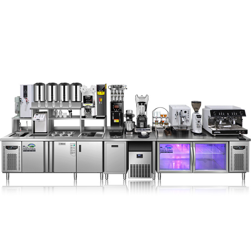 Coffee.Equipment Parts - อุปกรณ์ร้านชานมครบชุด เคาน์เตอร์บาร์น้ำ ร้านกาแฟ ตู้โชว์แช่เย็น สแตนเลส