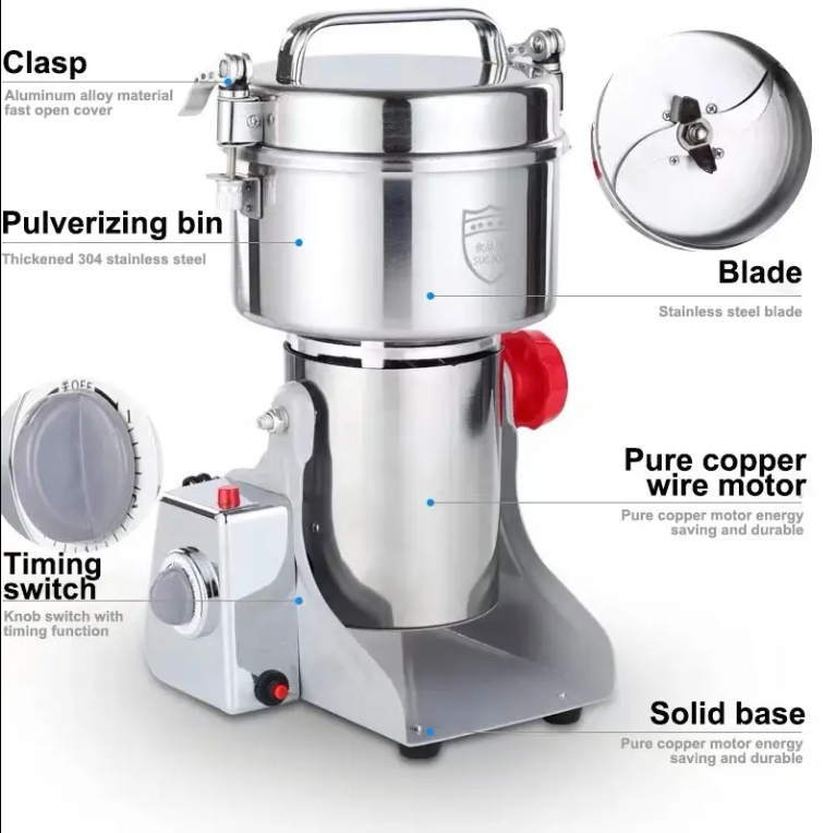 เครื่องบดแป้ง/บดข้าวโพด/บดกาแฟ - Equipment Of Coffee Machine บทวิจารณ์และราคา