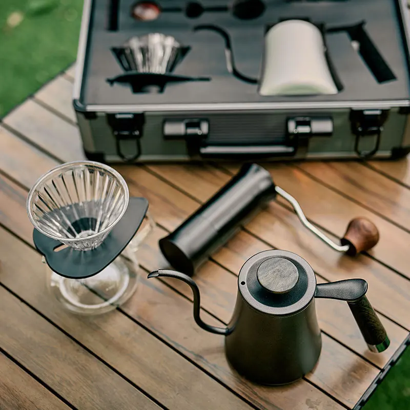 ชุดอุปกรณ์ชงกาแฟแบบพกพา พร้อมเ - Coffee.Equipment Parts บทวิจารณ์และราคา